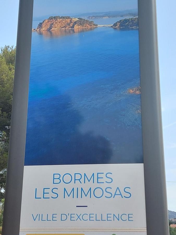 T2-Clim-Fibre-Garage 2,30 X 4,95 X 1,90 A La Faviere Leilighet Bormes-les-Mimosas Eksteriør bilde
